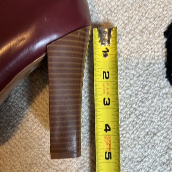 Ann Taylor LOFT Burgundy Ankle Booties - Picture 8 of 8